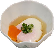 温泉たまご調理例