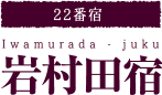 【22番宿】岩村田宿 Iwamurada-juku
